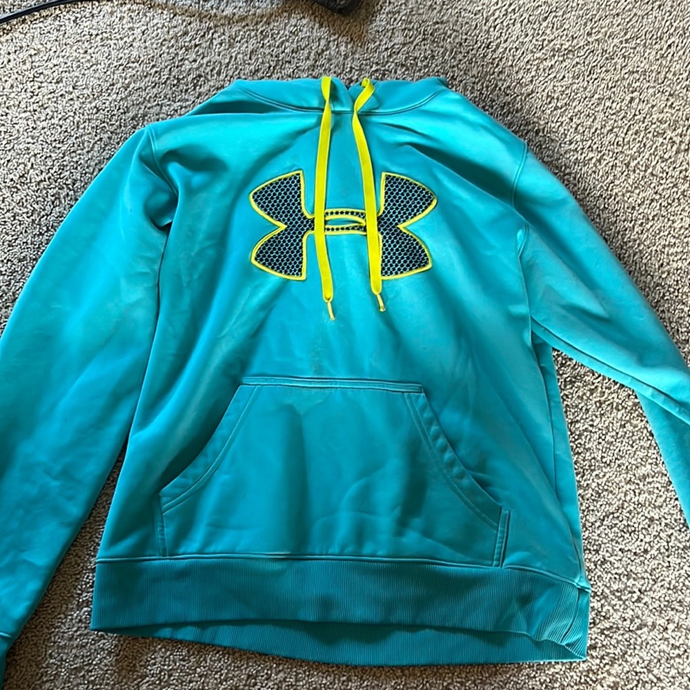 under armour hoodie.
